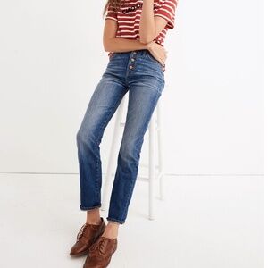 Madewell The Perfect Vintage Jean: Comfort Stretch Edition Glenmoor Wash Size 28